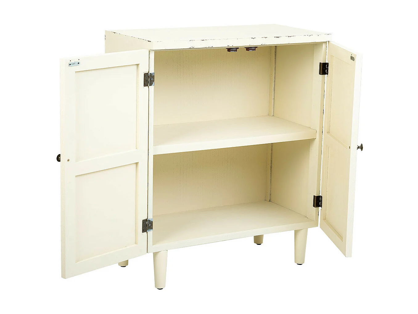 Credenza in legno con 2 porte 70x35x84