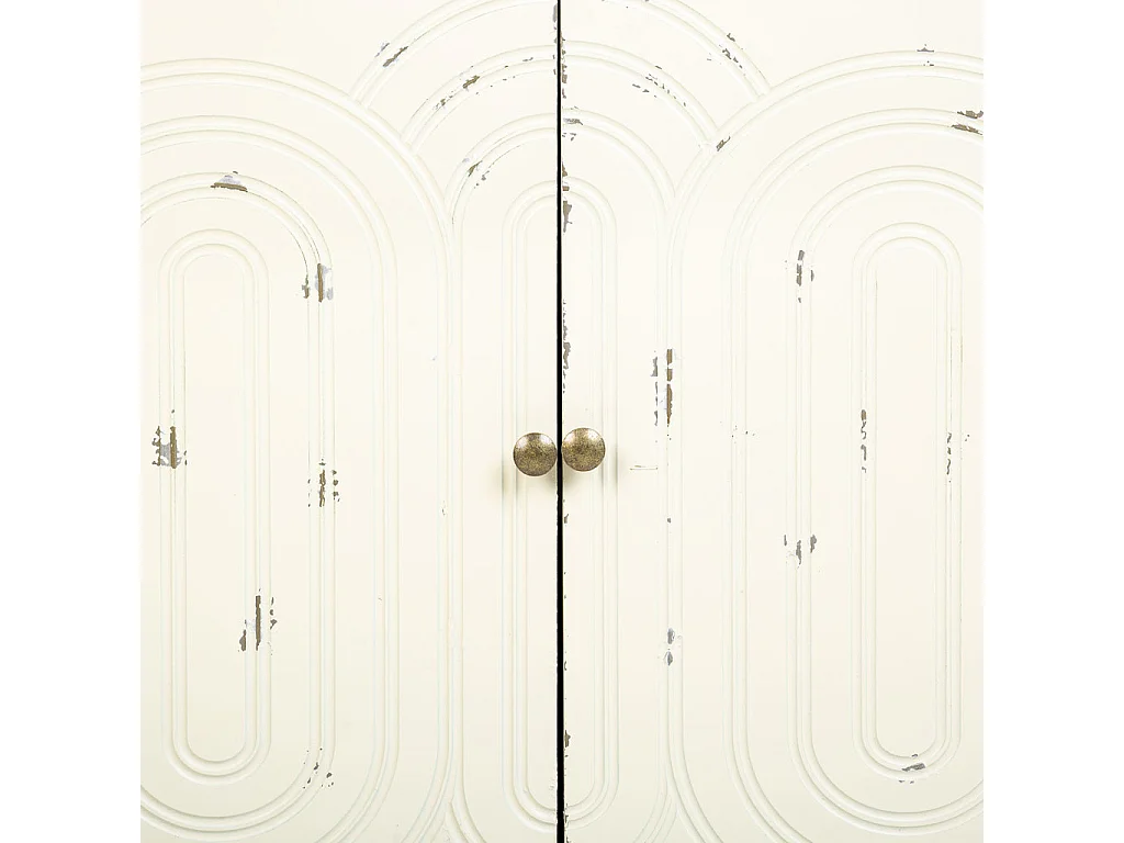 Credenza in legno con 2 porte 70x35x84