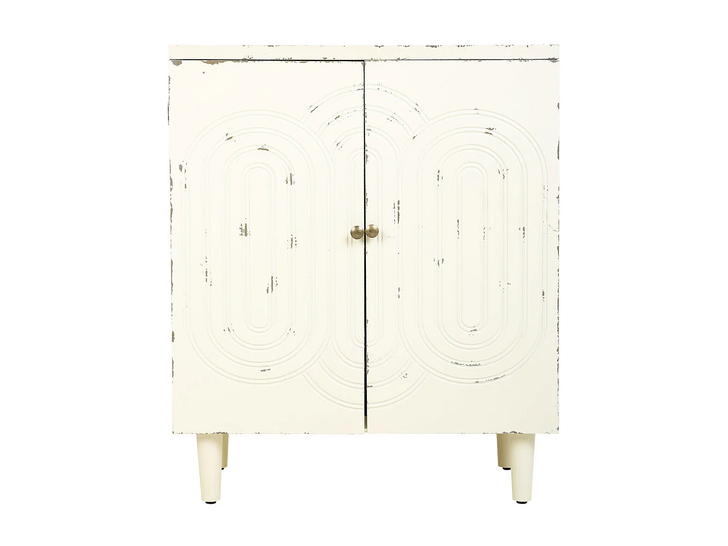 Credenza in legno con 2 porte 70x35x84