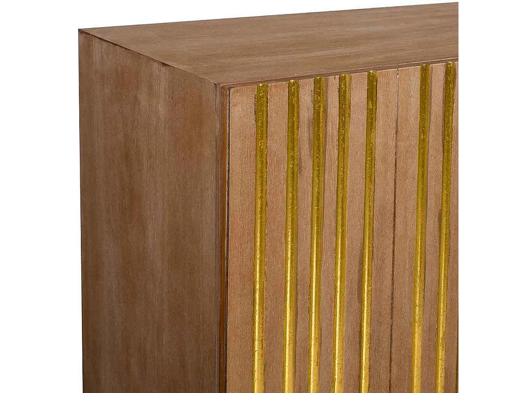 Mobile da ingresso in legno marrone 160x42x81