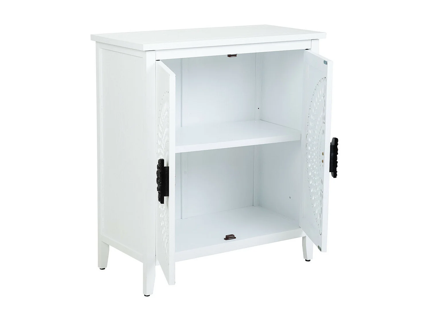 Aparador de madera de 2 puertas  78x38x87