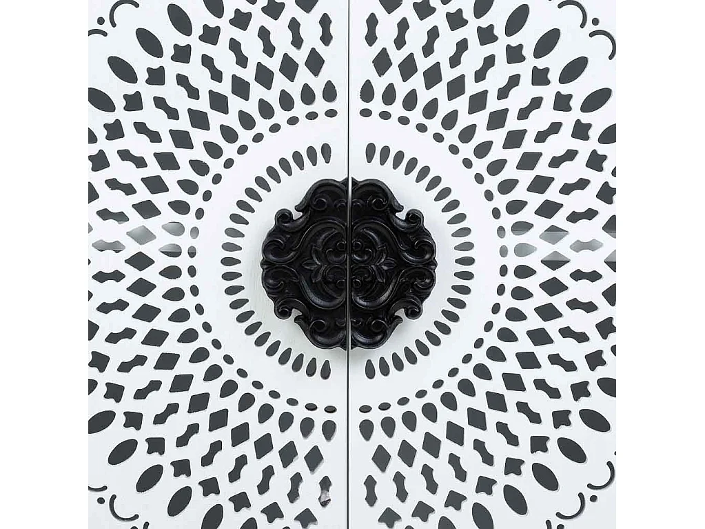 Aparador de madera de 2 puertas  78x38x87