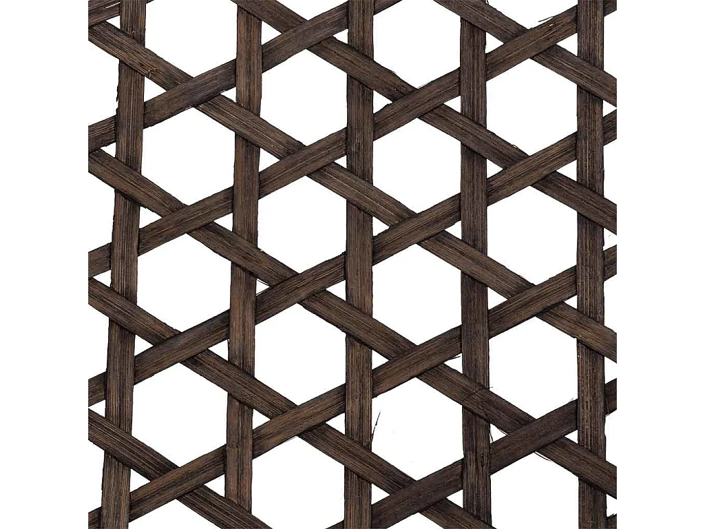 Braunes Bambustablett d41x7h cm