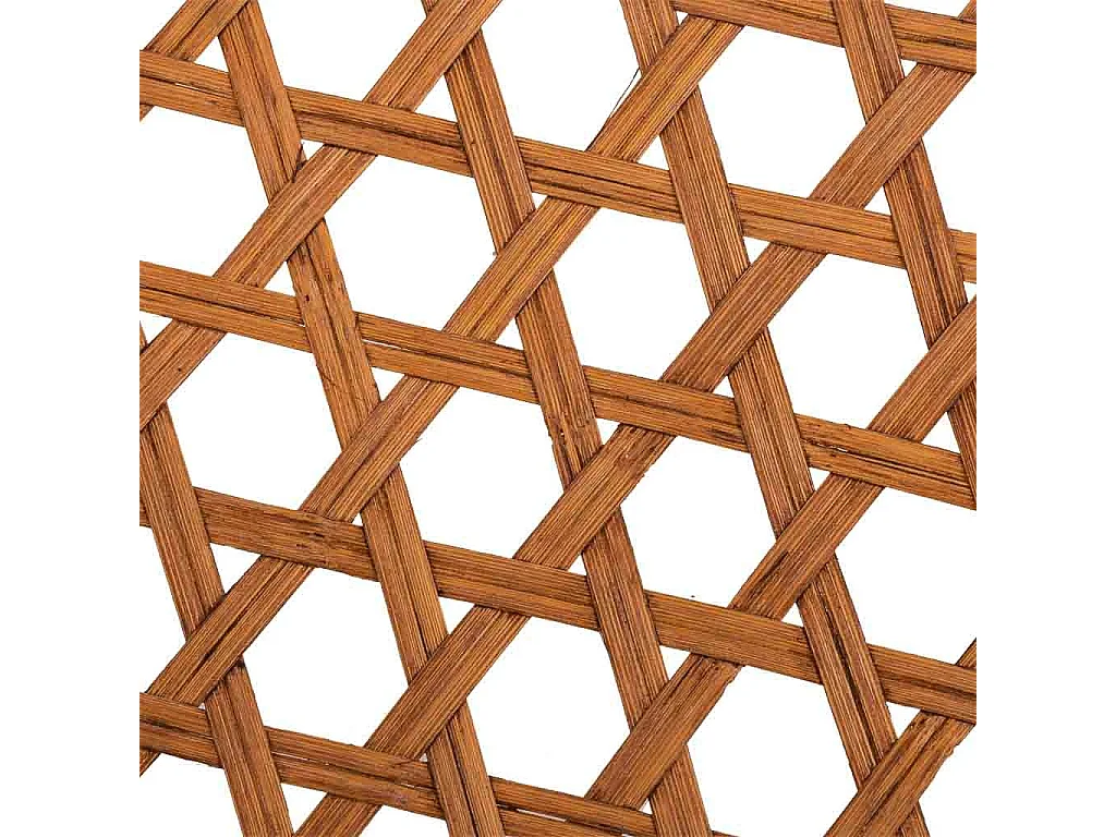 Braunes Bambustablett d35x6h cm