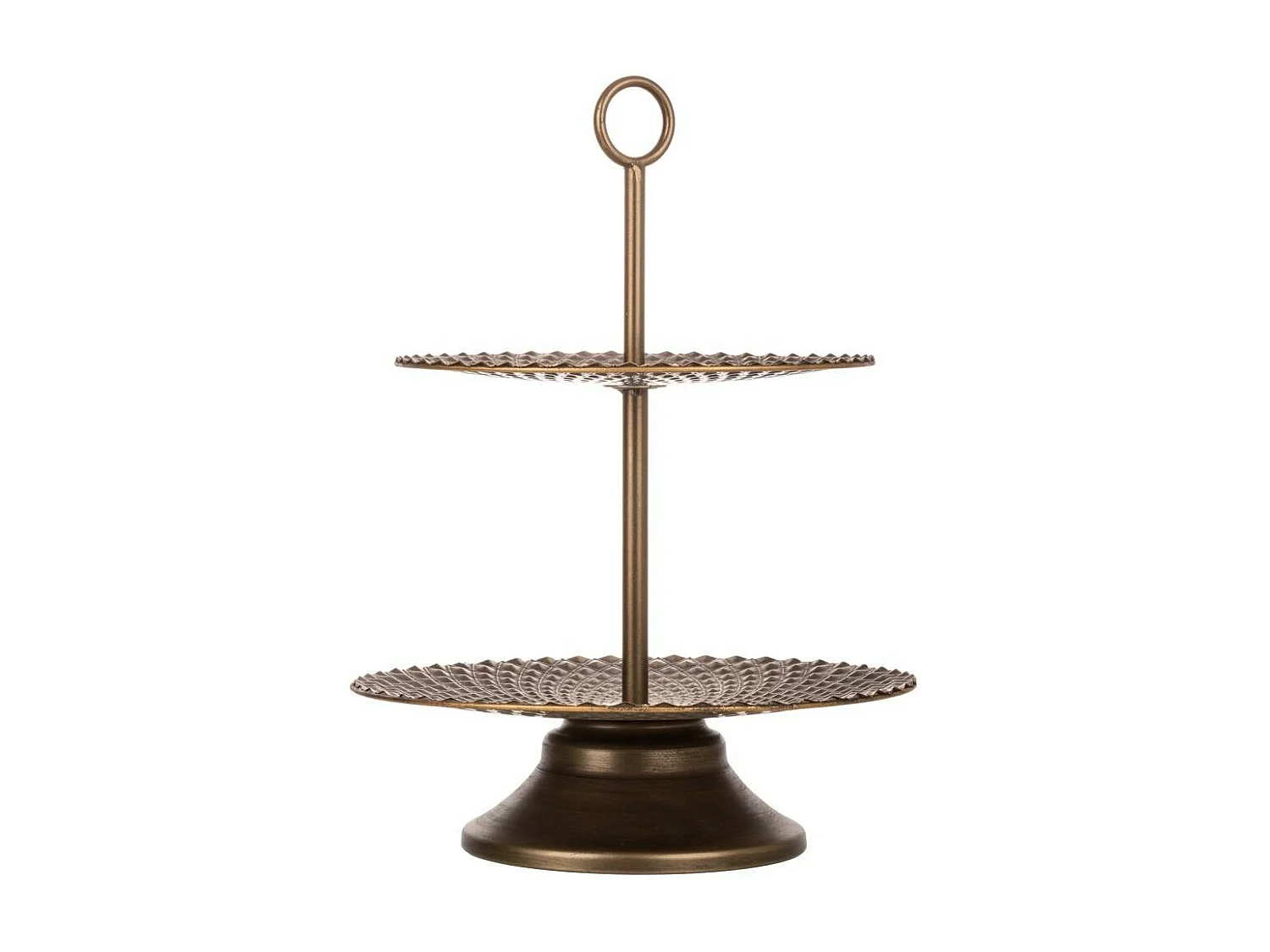 placas com suporte em metal dourado 35x35x48,5