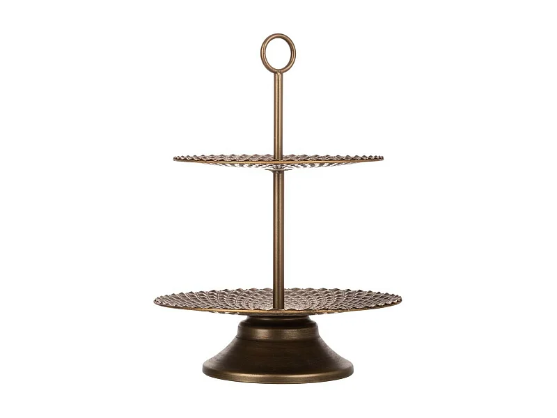 placas com suporte em metal dourado 35x35x48,5