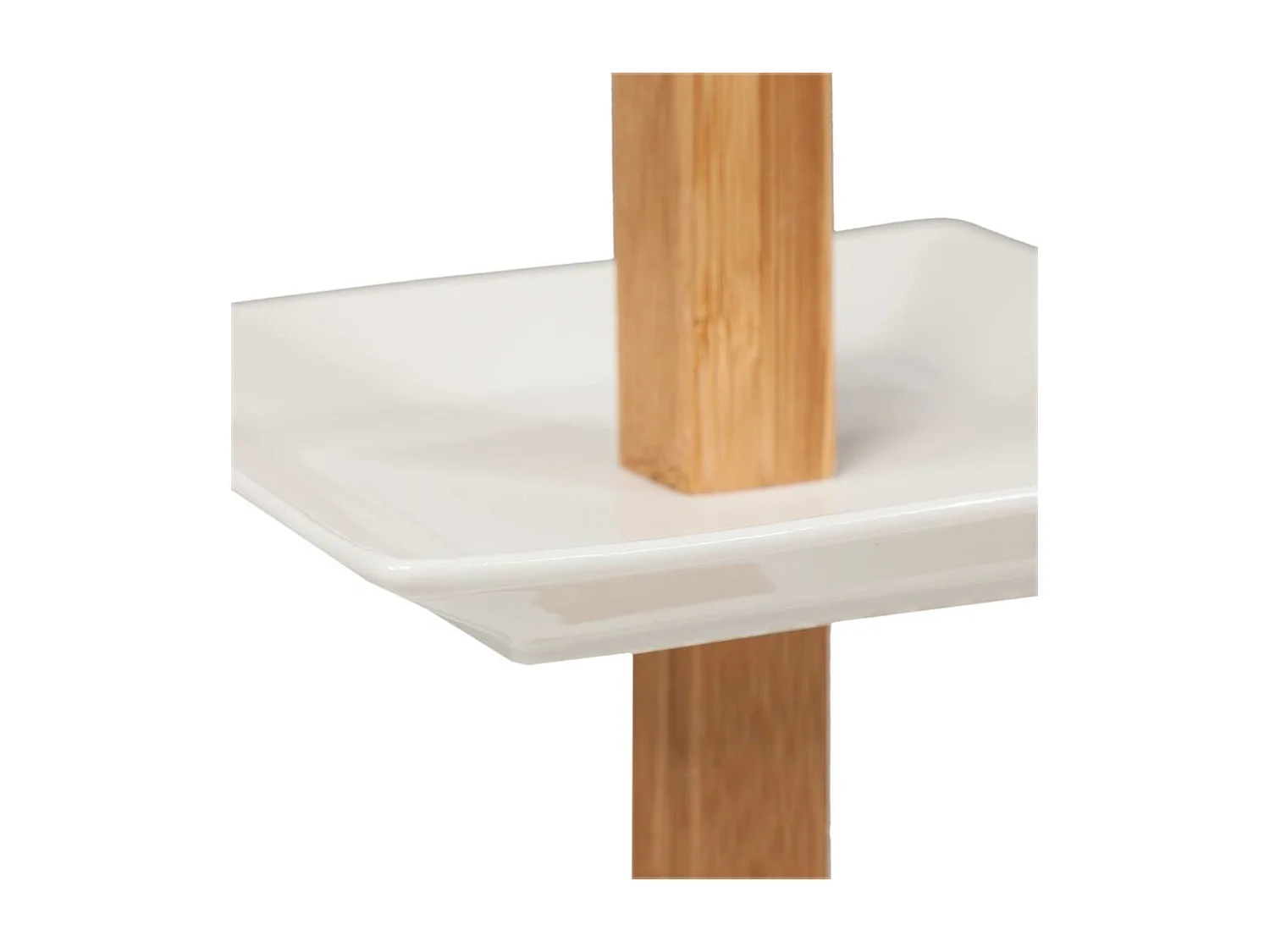 Porta-tortas em metal verde 19,5x19,5x27