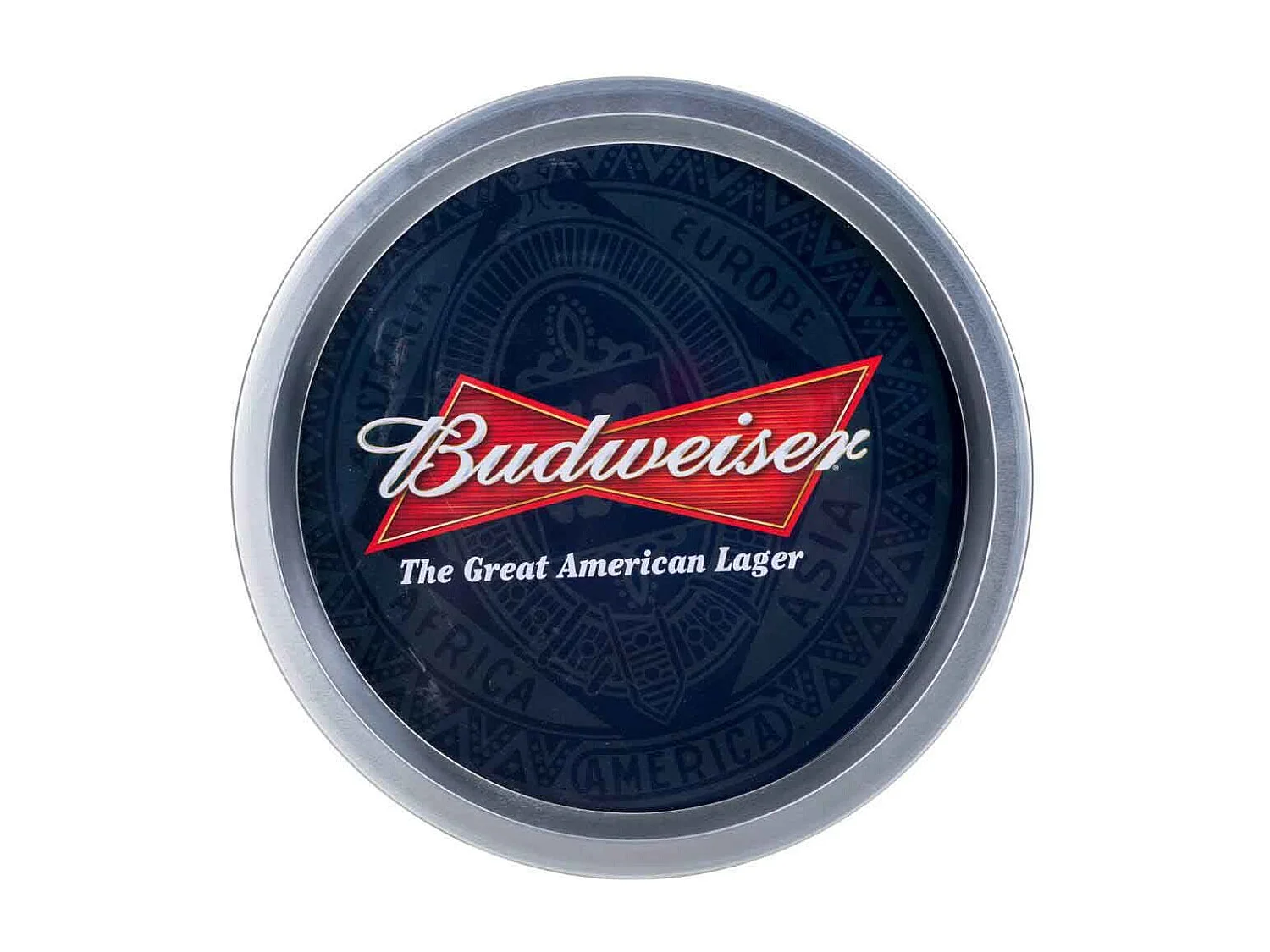 Bandeja metálica redonda 32x32x02hcm