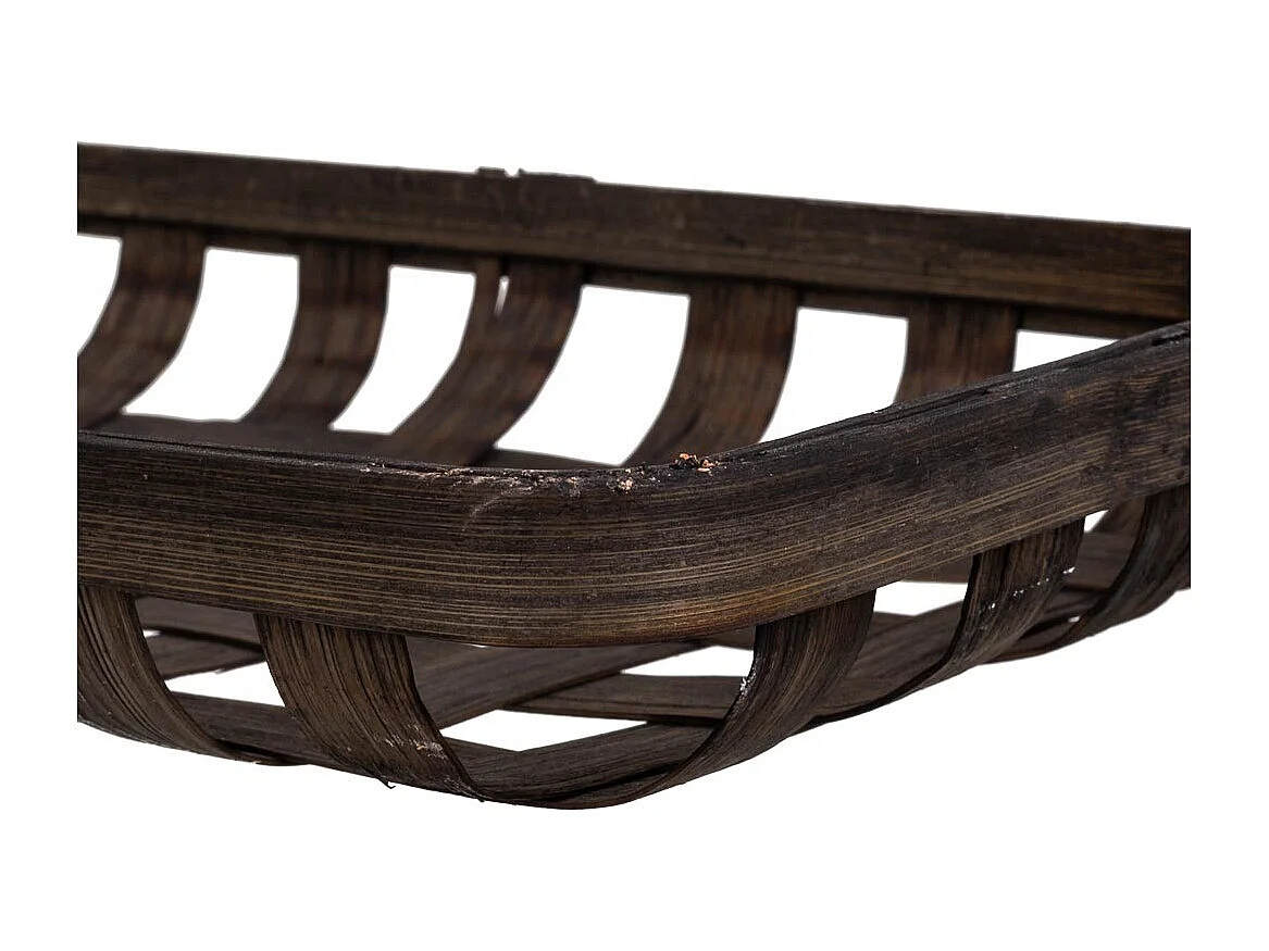 Braunes Bambustablett 75x21x5h cm