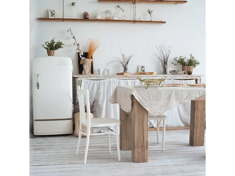 Centro metallo dorato 39x33x14h