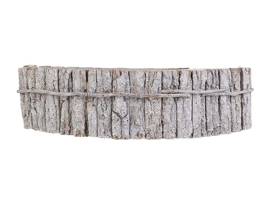 Conjunto de 2 centros de mesa em madeira marrom
