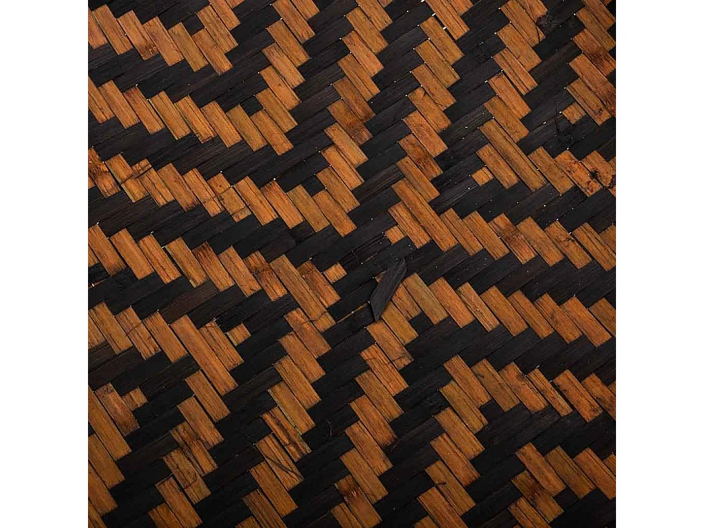 Bandeja de bambú marrón d45x8,5