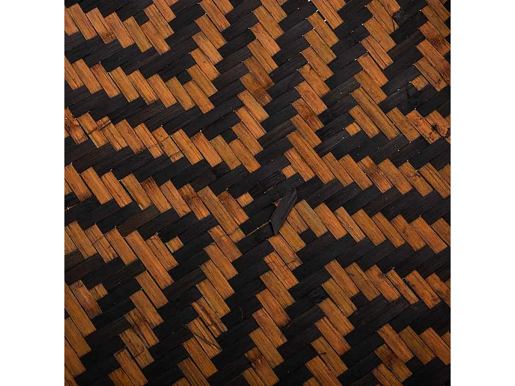 Plateau en bambou marron d45x8,5h