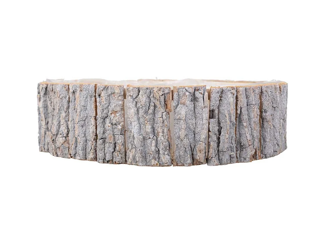 Centre de table marron d40x10h