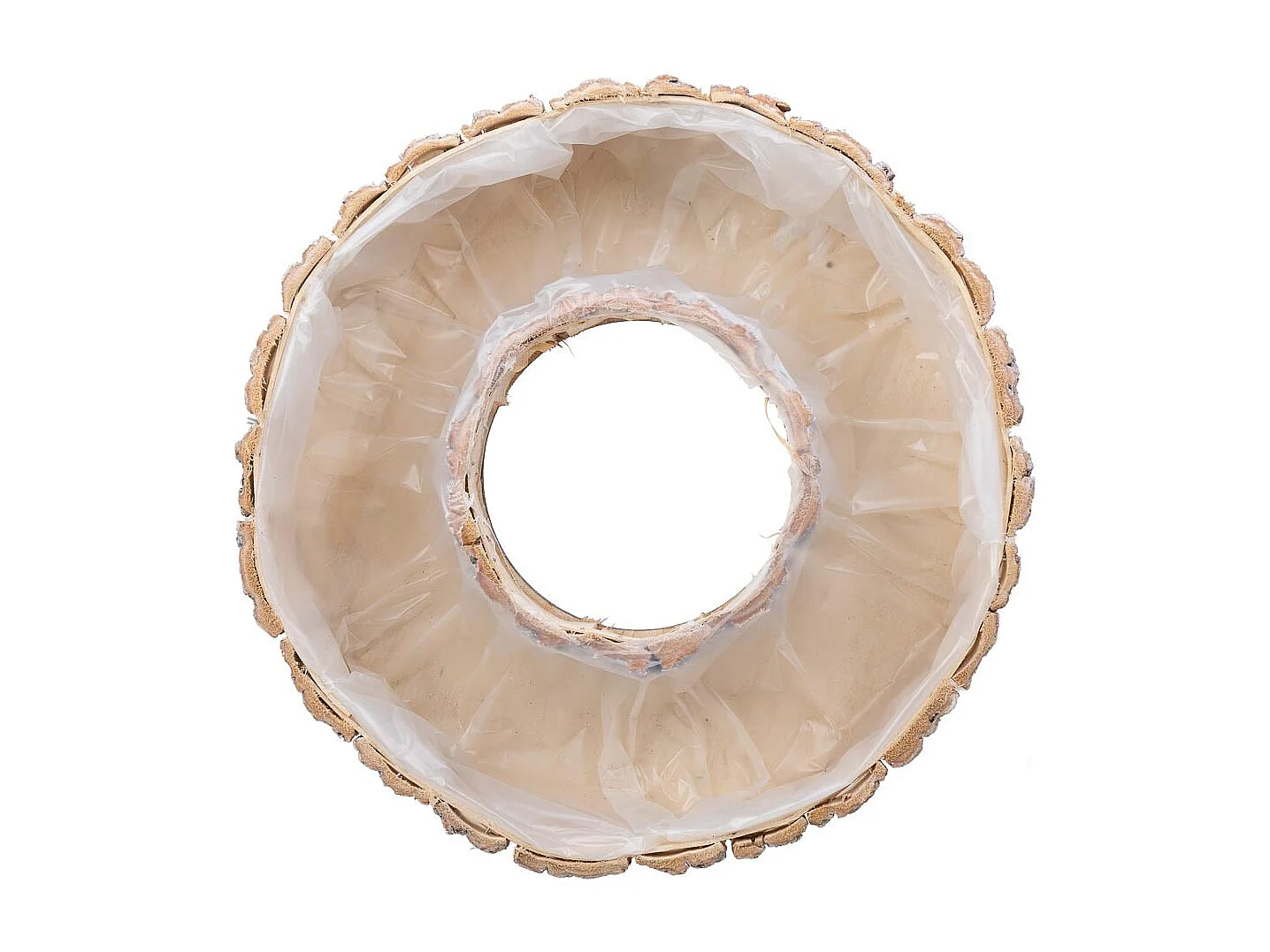 Mesa de centro marrom d40x10