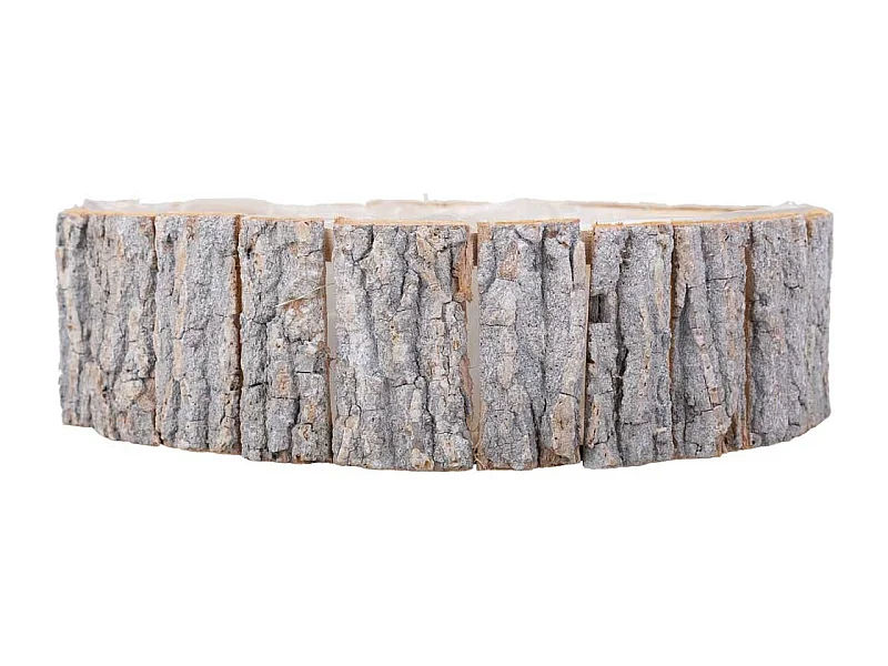 Centro mesa marrón d40x10