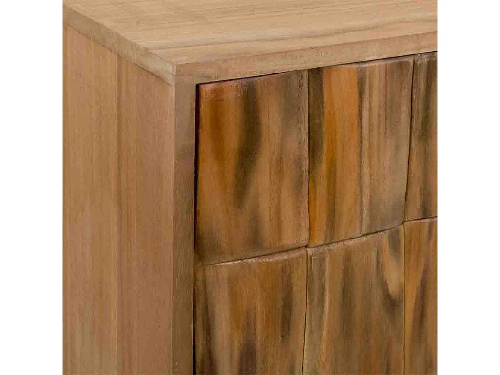 Salão de madeira marrom 76x38x83