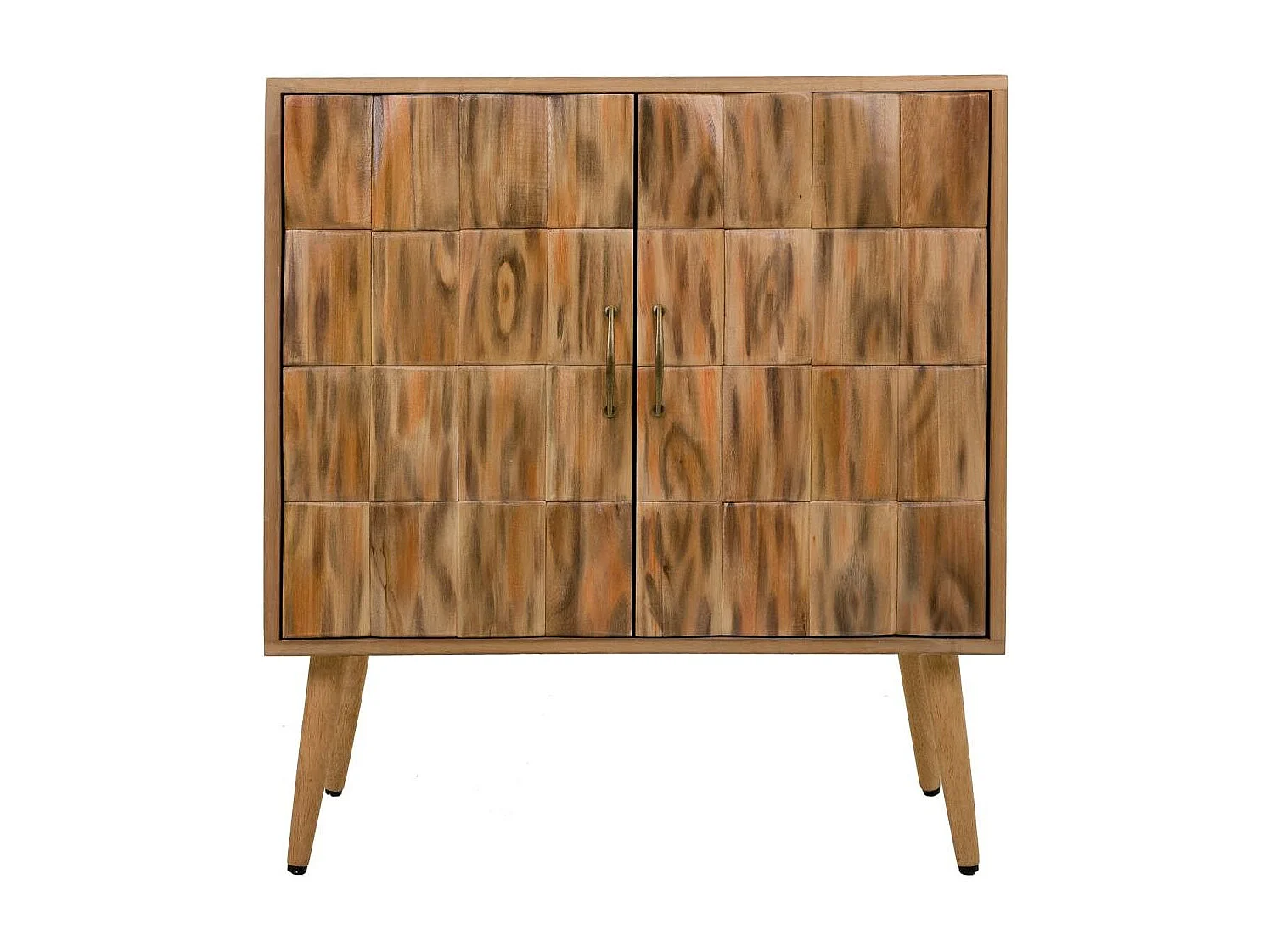 Mobile da ingresso in legno marrone 76x38x83h