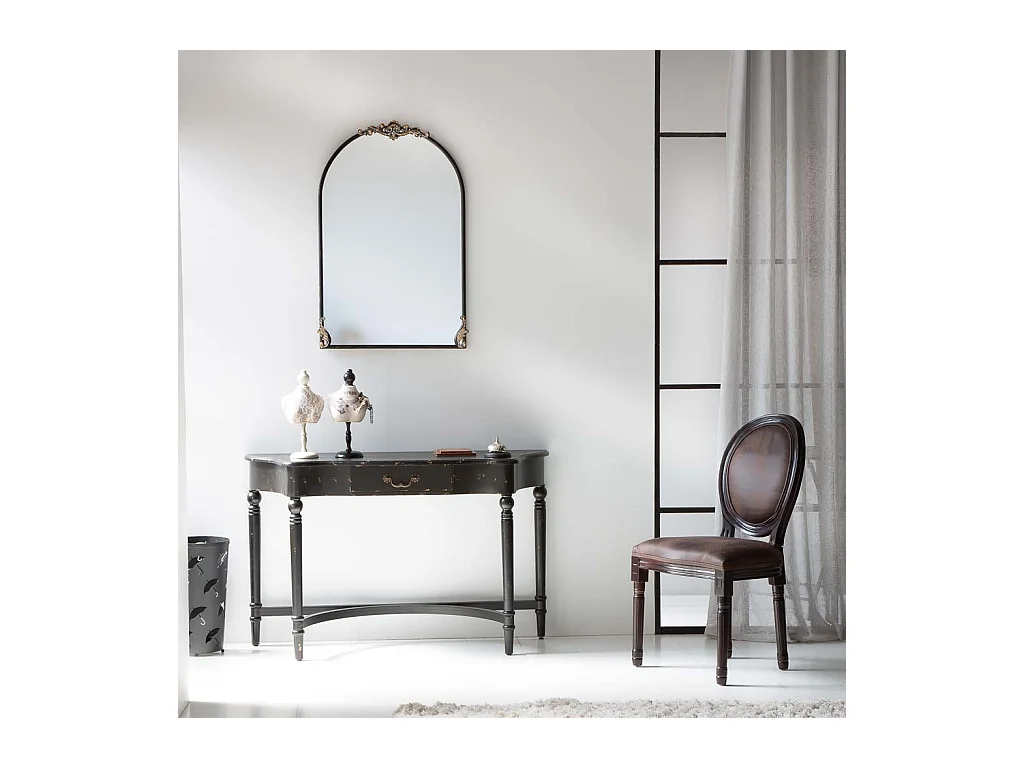 Mobile da ingresso in legno con 1 cassetto 125x42,5x78h cm