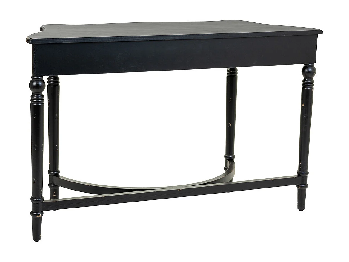 Console en bois avec 1 tiroir 125x42,5x78h cm