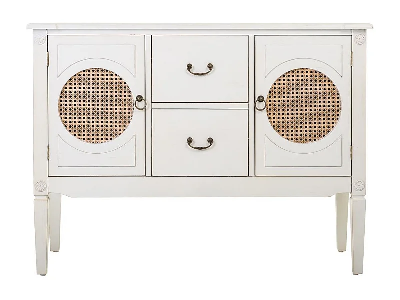 Holzhalle mit weißen Gittern 106x40x78h cm