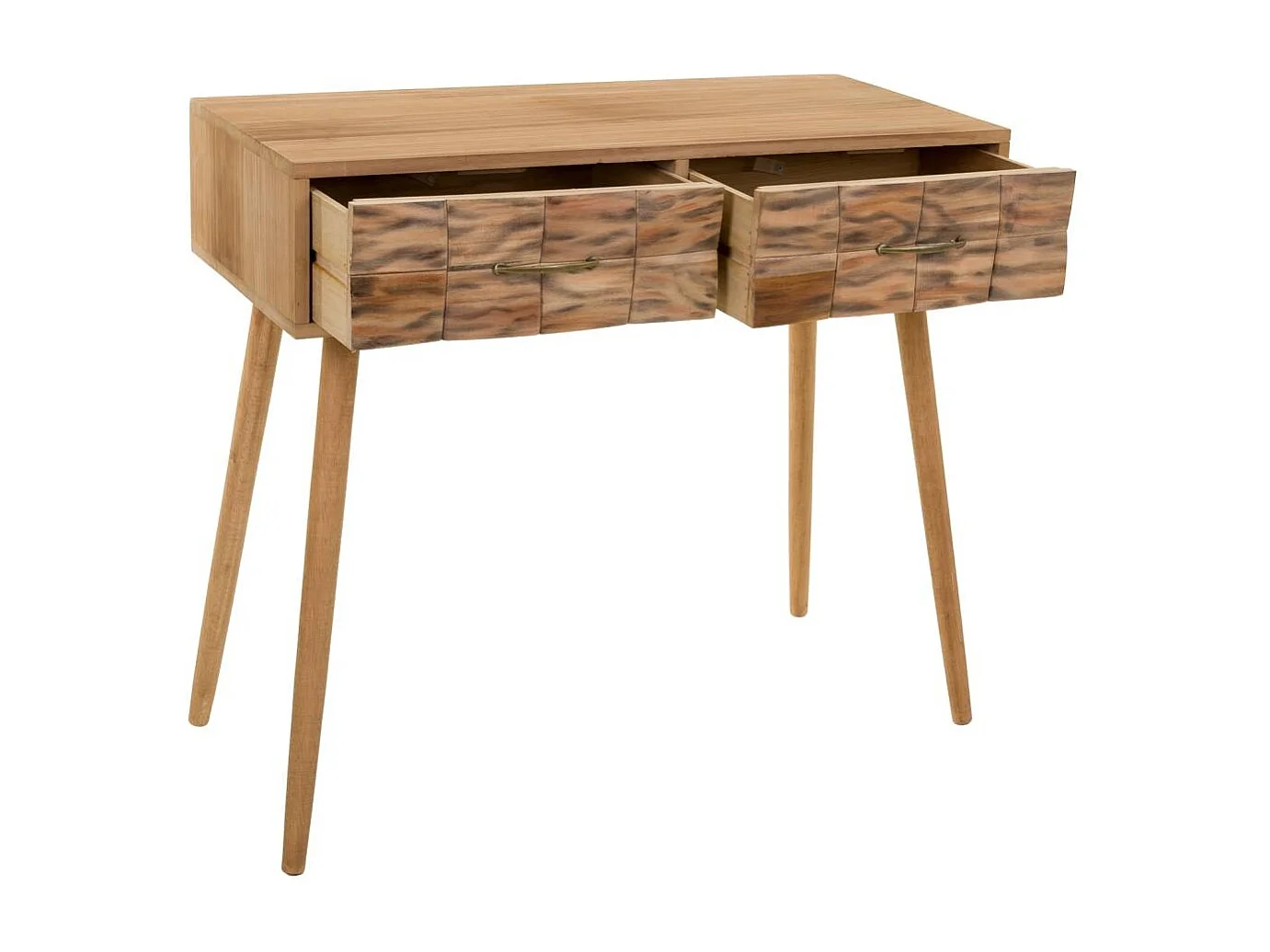 Salão de madeira marrom 87x43x79