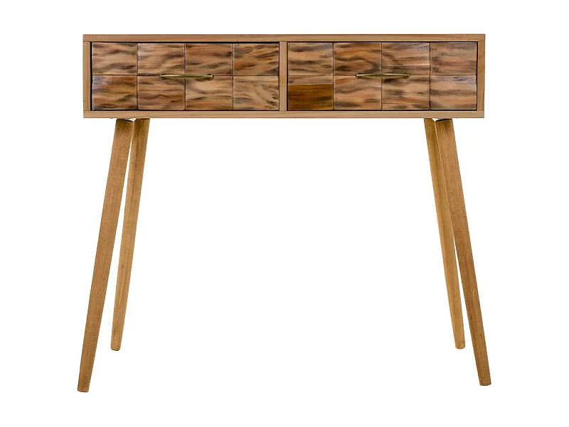 Entrée en bois marron 87x43x79h