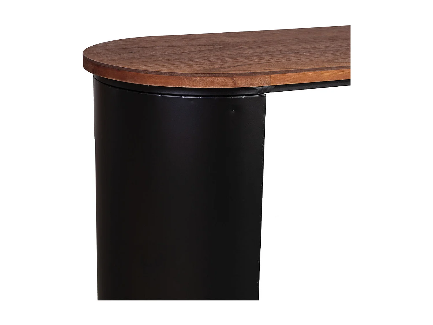 Schwarzer Flurtisch aus Holz, 120x40x79,5H cm