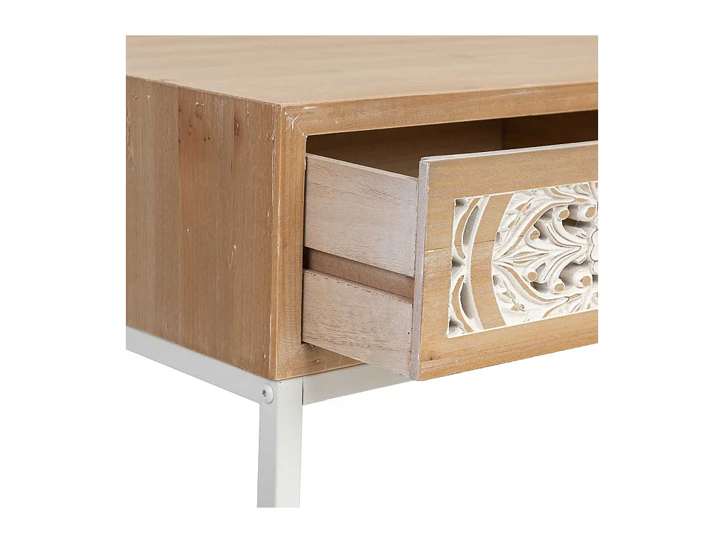 Braune Eingangsmöbel aus Holz 80x42x79