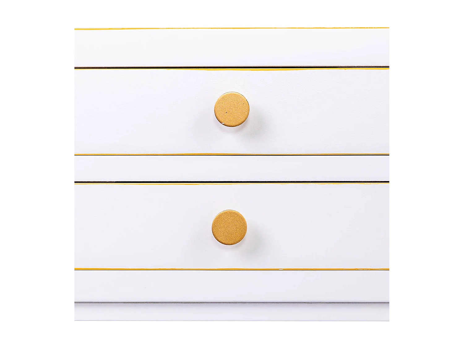 Meuble d'entrée en bois avec 4 tiroirs 95x26x78