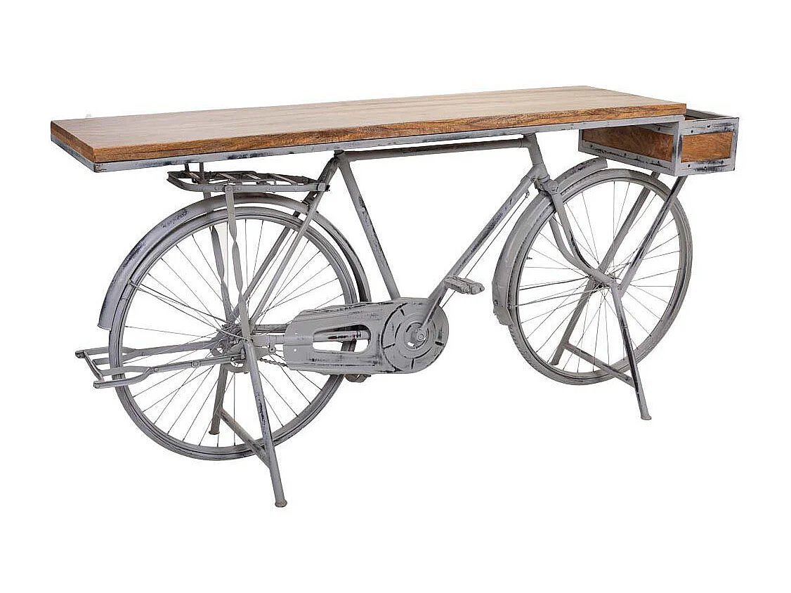 Tabouret en bois et tissu 32x32x44h