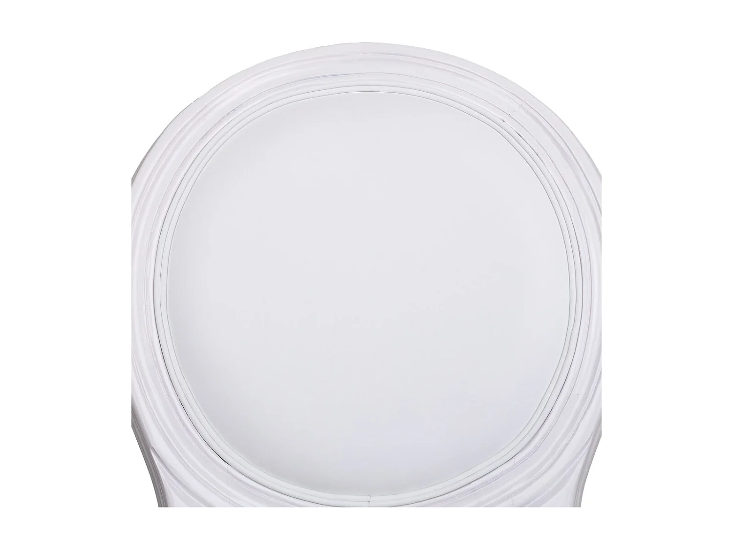 Weißer Holzhocker 52x46x116h cm