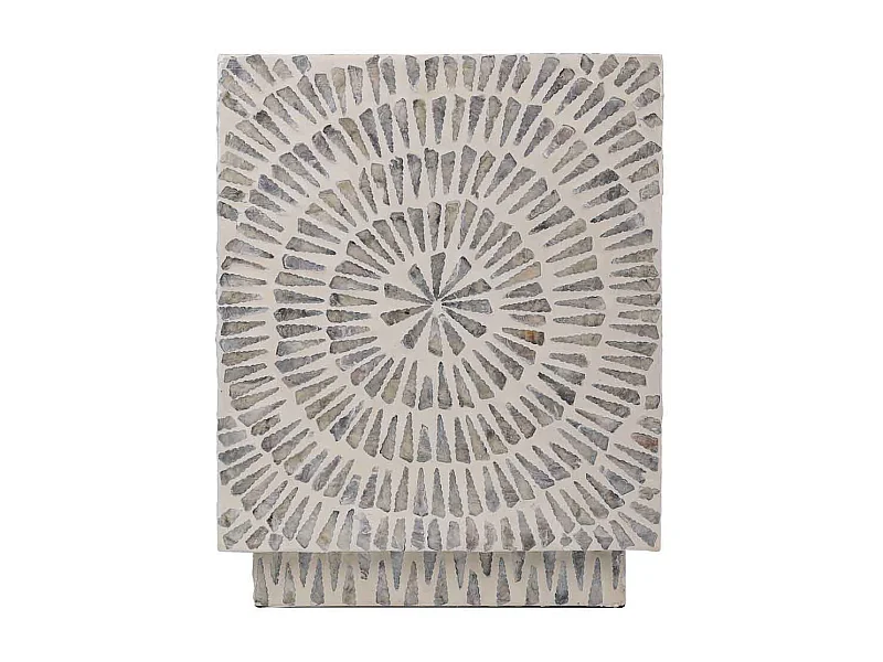 Stijlvolle en uniek comfortabele witte houten entree