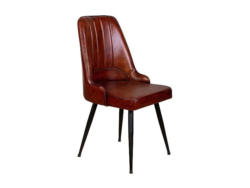 Weißer Holzhocker 35x25x70h cm