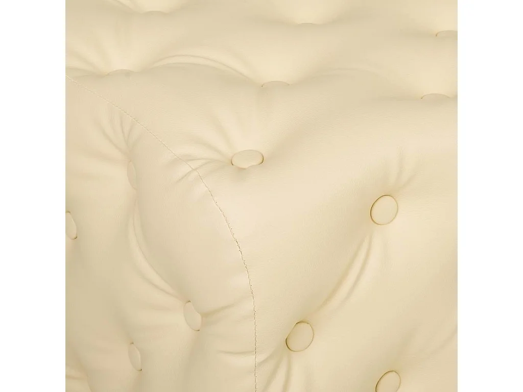 Weiße Polsterbank108x54x40h cm