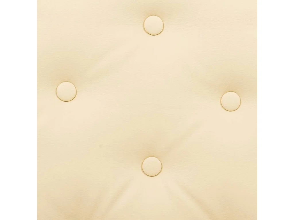 Weiße Polsterbank108x54x40h cm