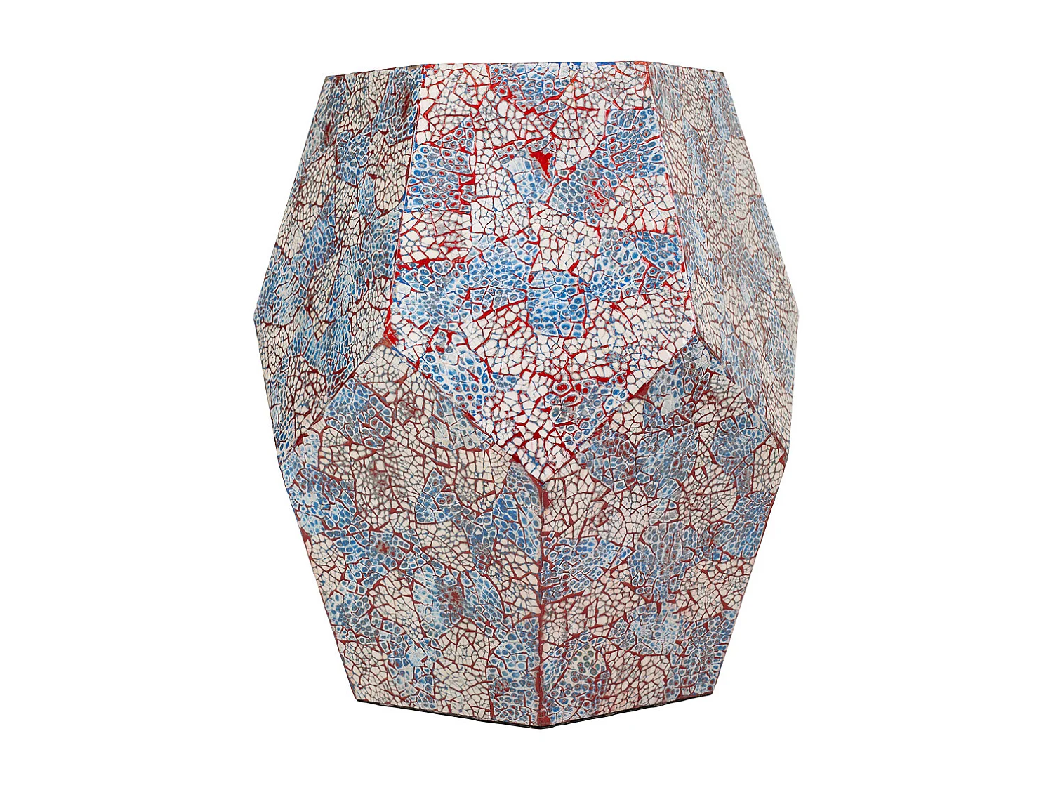 Sgabello in mosaico 50x50x51h