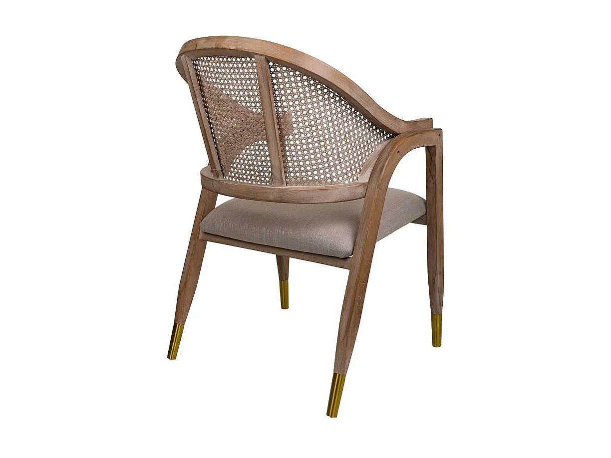 Silla De Madera Tapizada