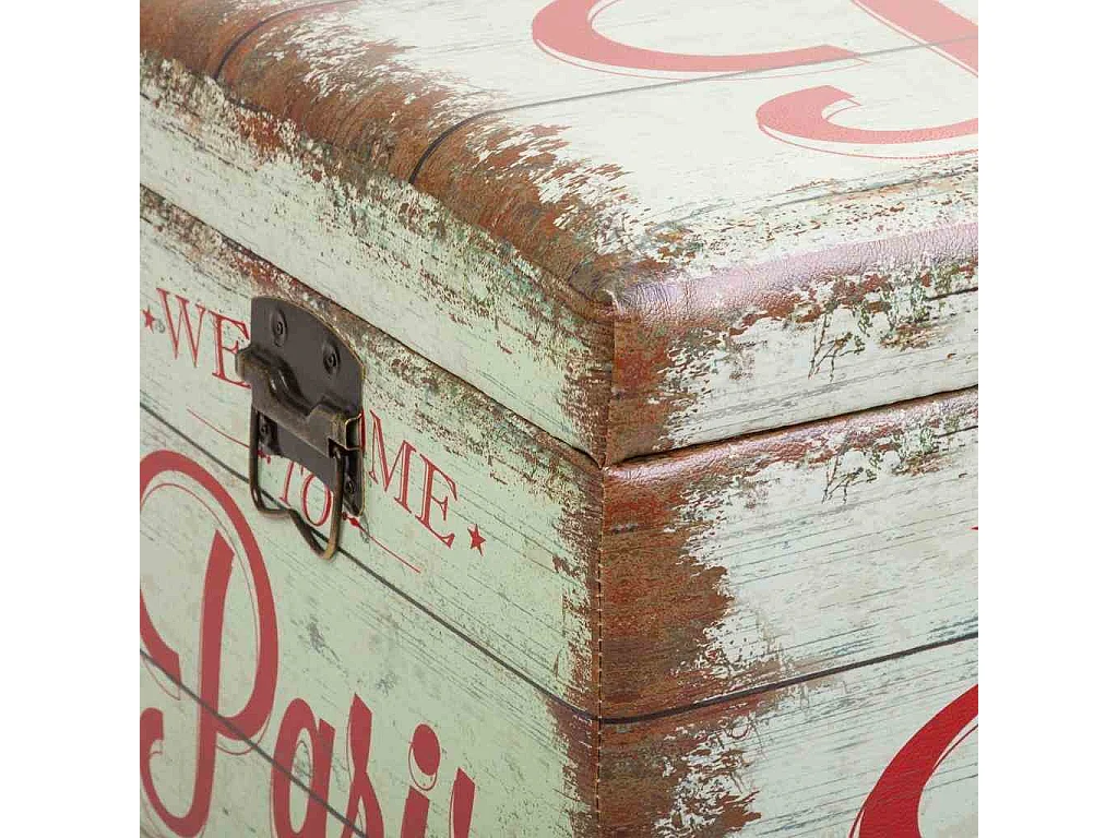 Set di 3 sgabelli in legno