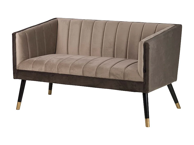 Tabouret rond en métal noir d35x46h cm