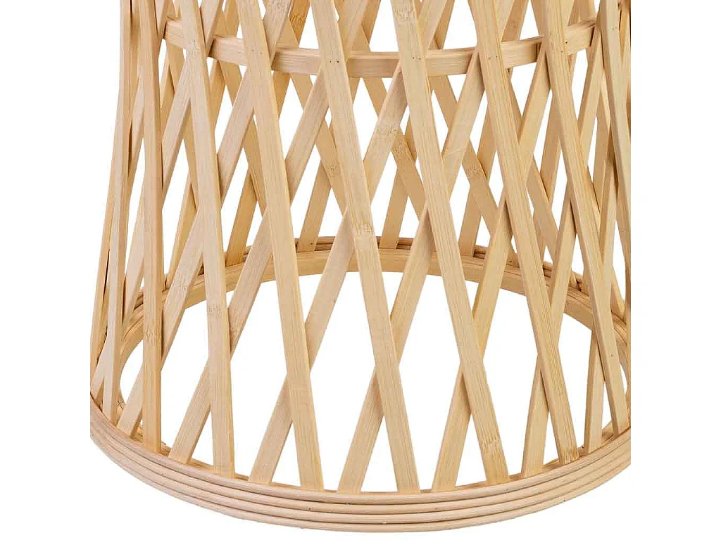 Taburete de bambú    D31x41h cm