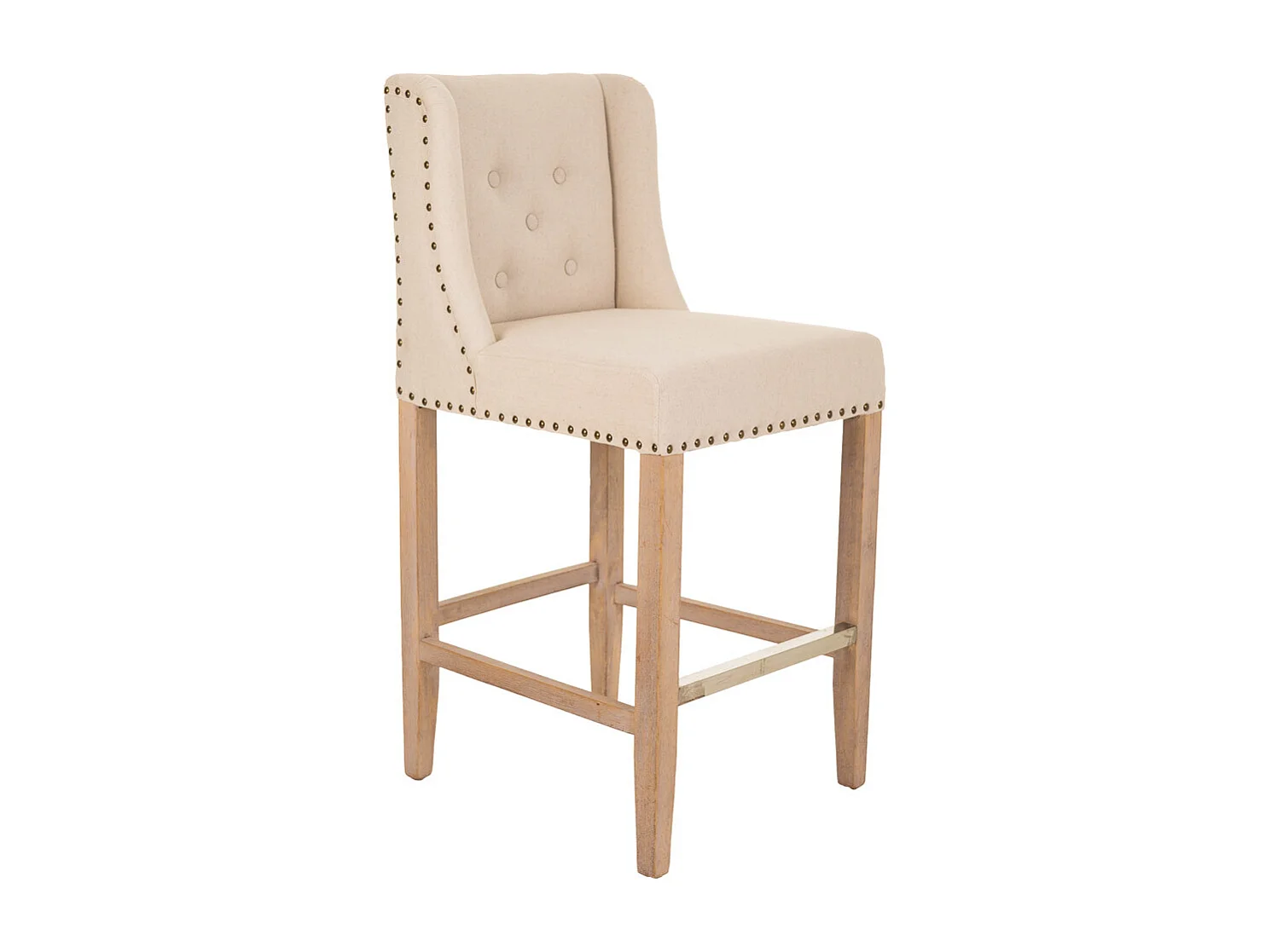 Sgabello in legno grigio 48x58x67/104h