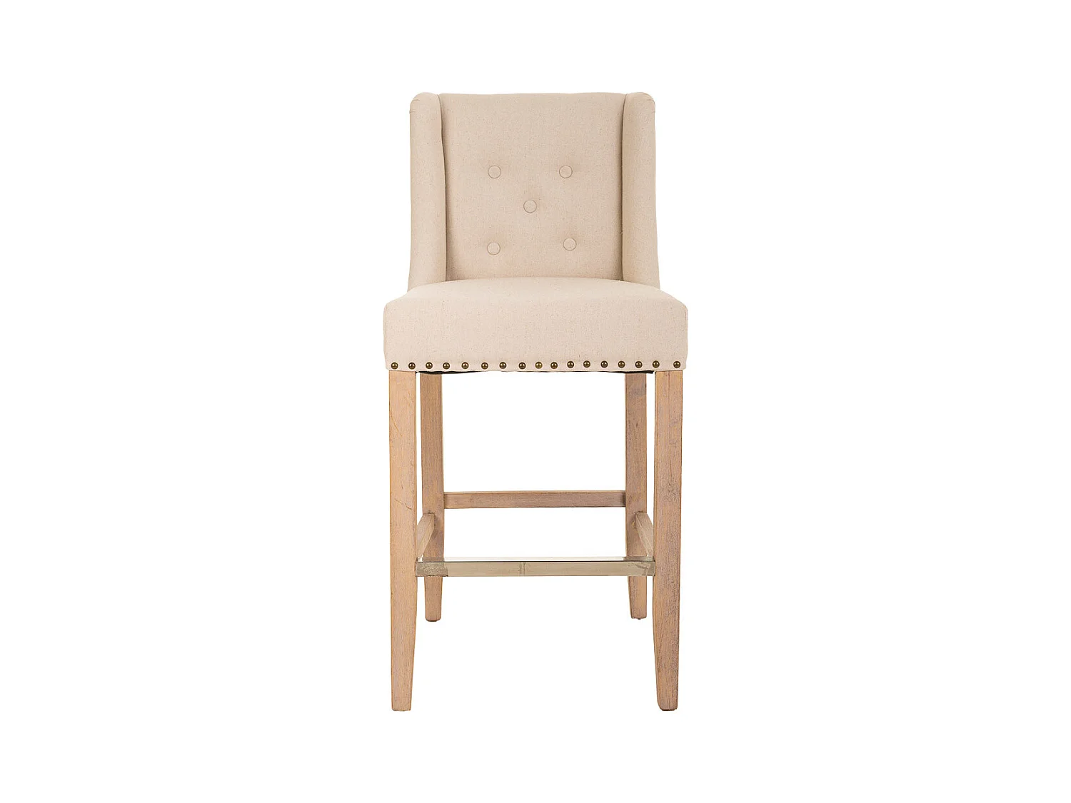 Tabouret en bois gris 48x58x67/104h
