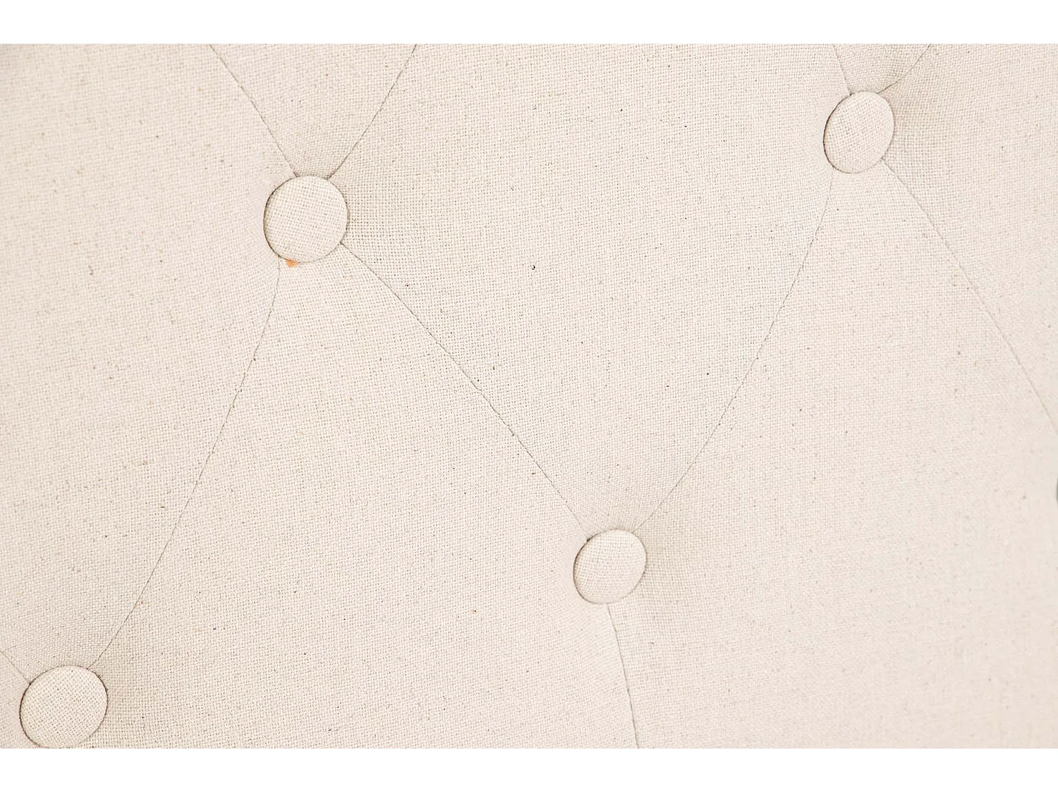 Brauner gepolsterter Hocker 38x38x42h cm