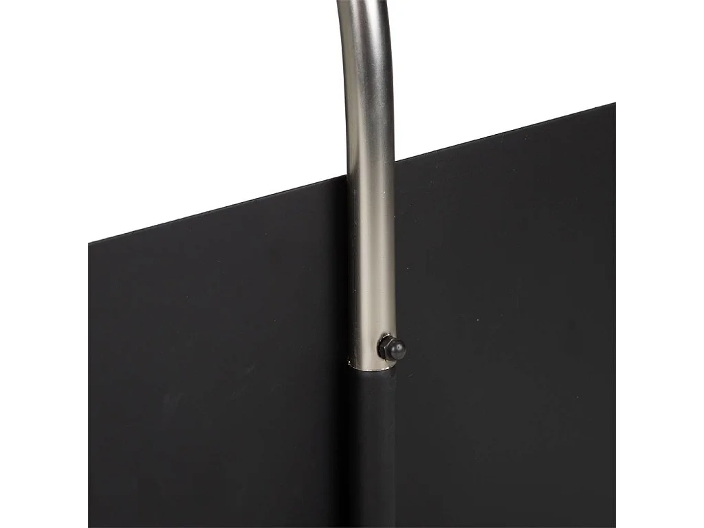 Porte-bûches pour cheminée noir 40x30x43h