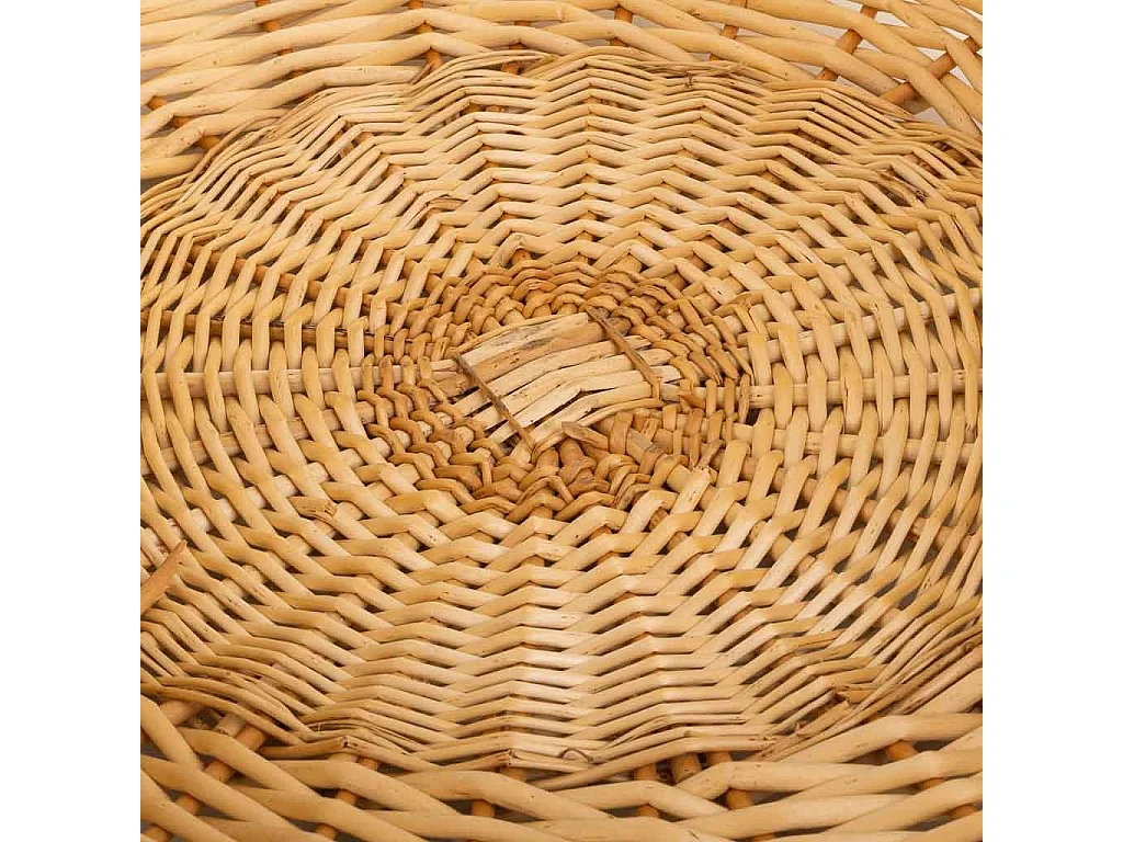 Suporte de Lenha em Vime, 65x46x42A cm