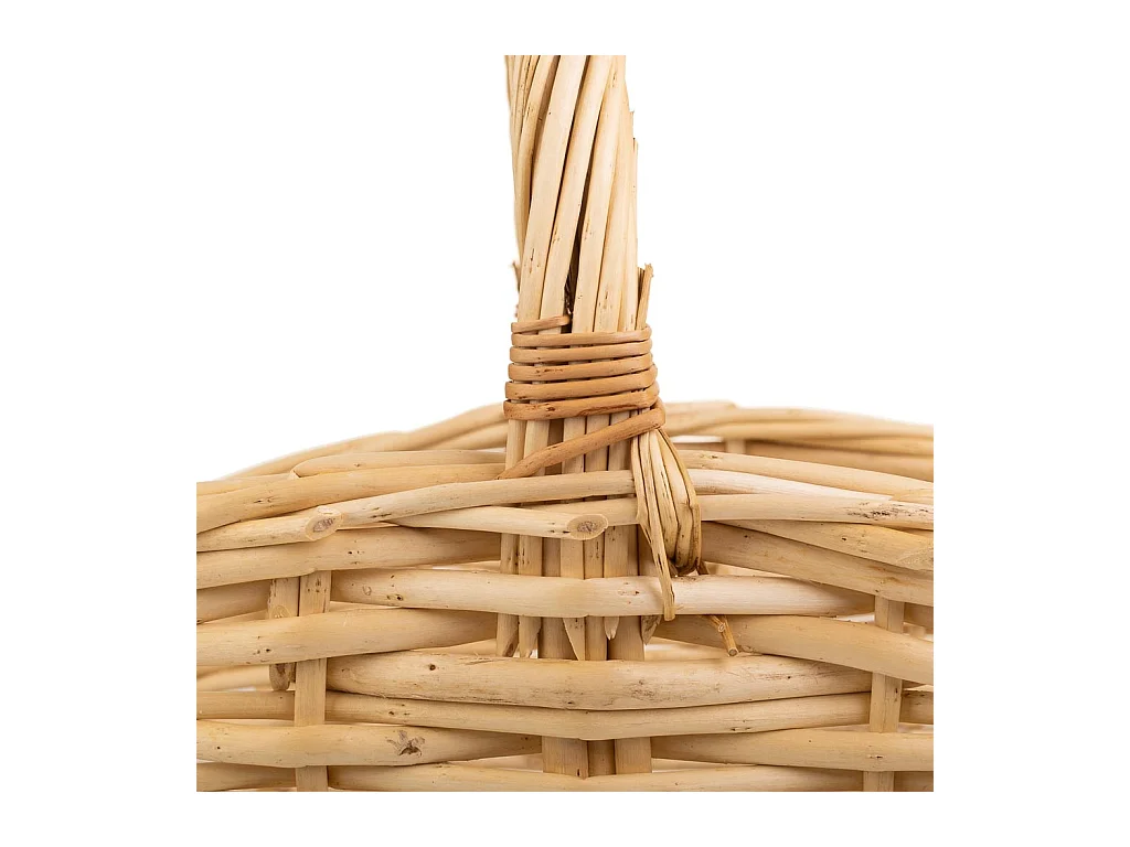 Weiden-Kaminholzständer 49x36x52h cm