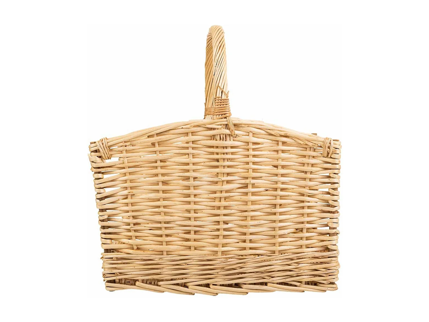 Porte-bûches en osier 49x36x52h cm