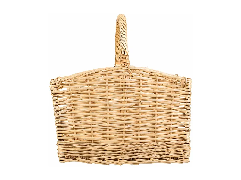 Suporte de Lenha em Vime, 49x36x52A cm