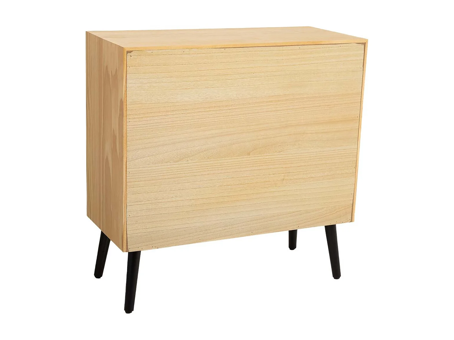 Weißer Holzunterschrank 120x40x53